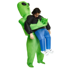 Aliens Inflatable Costume Scary Monster Cosplay Costume Halloween Party Festival Stage Pick Me Up Children's clothing or Adult